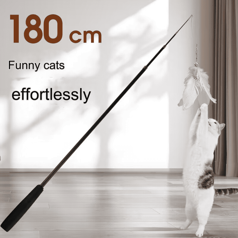 Telescopic cat teaser